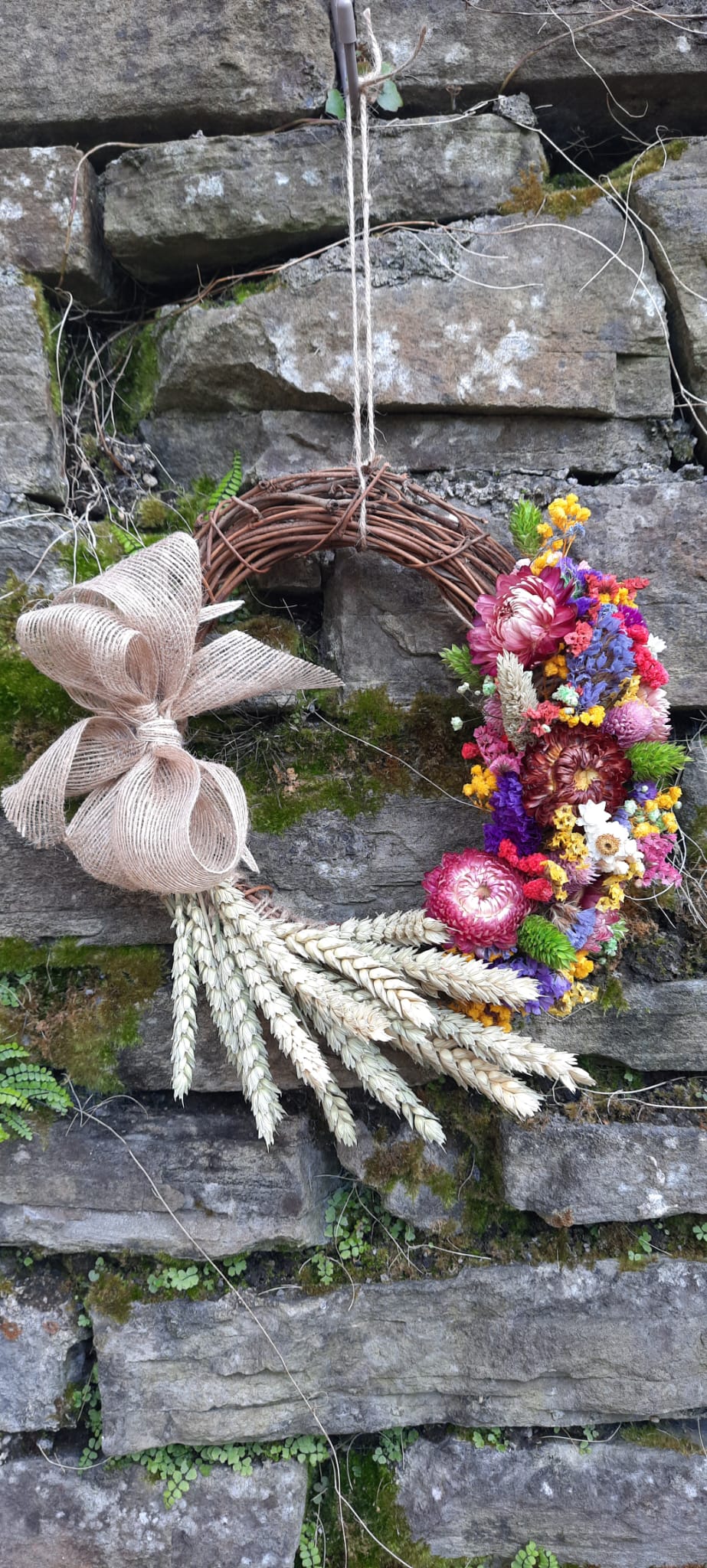 Dry flower Wreath workshop