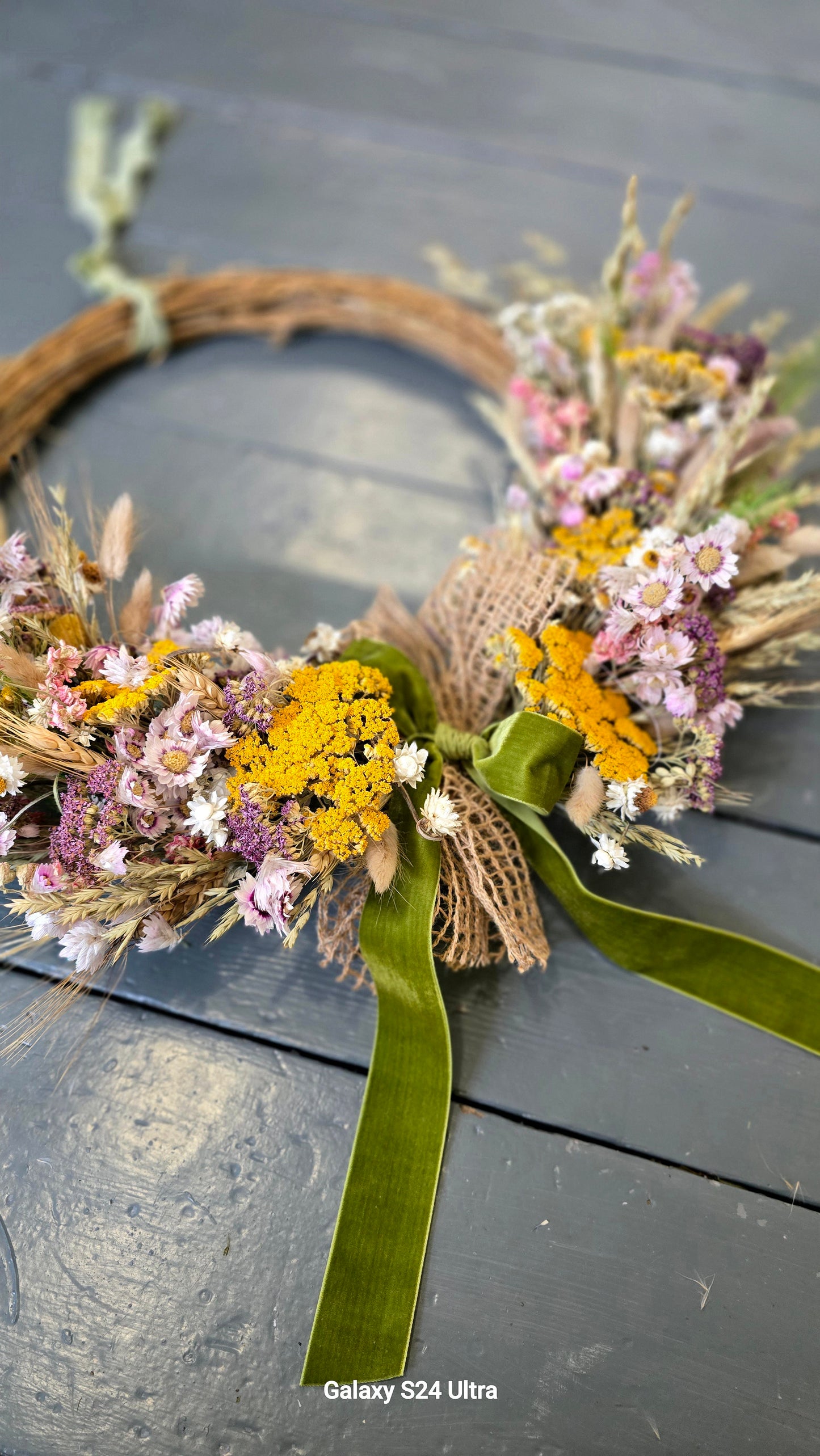 "Warm day" wreath