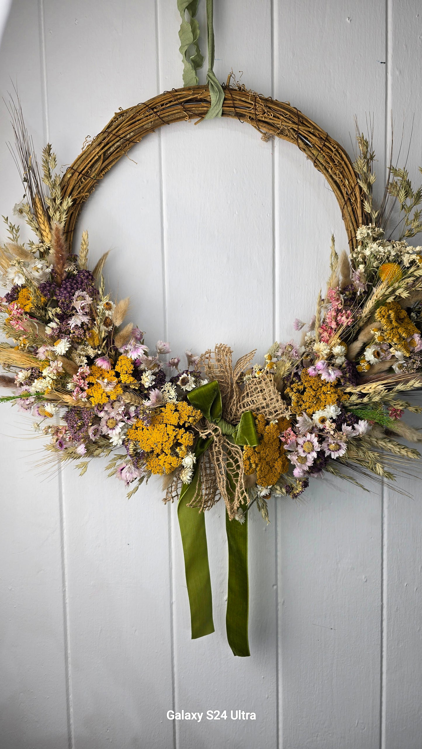 "Warm day" wreath