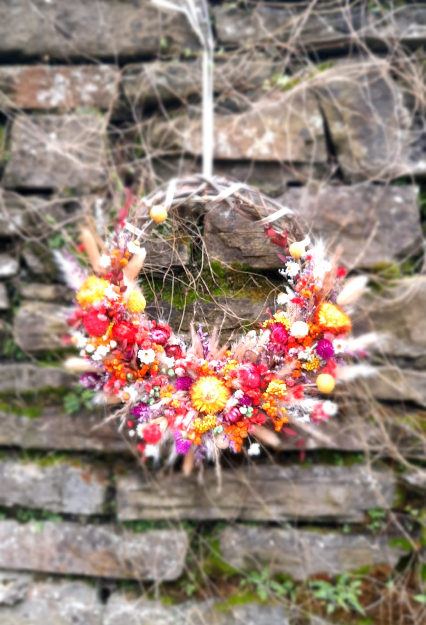 Dry flower Wreath workshop