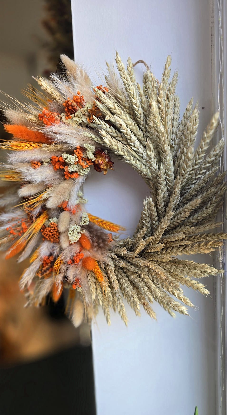 "The wheat madness" wreath