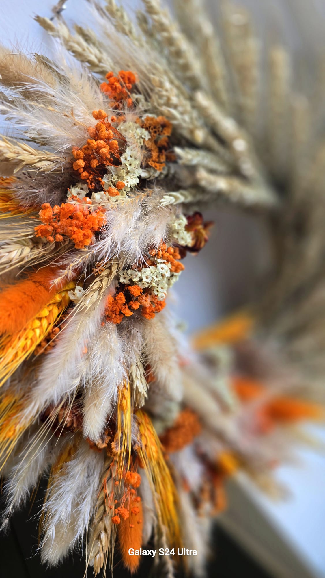 "The wheat madness" wreath