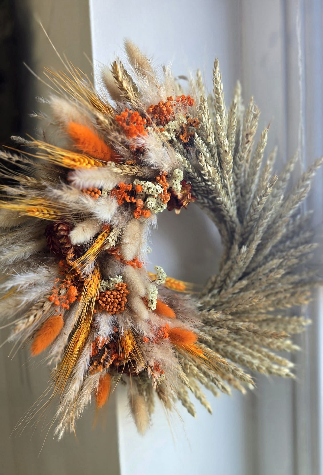 "The wheat madness" wreath